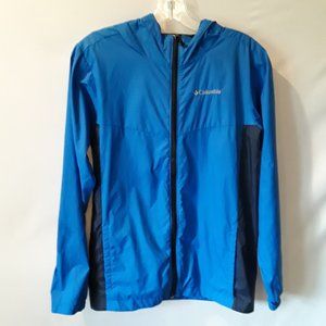 VGW-Columbia nylon royal blue windbreaker